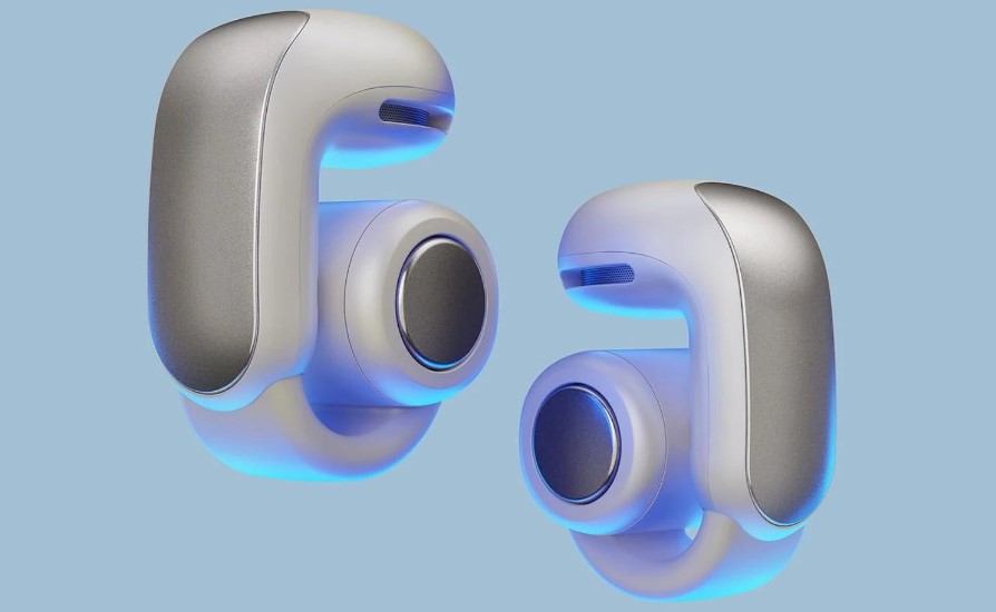 Bose、Ultra Open Earbuds スモークホワイト 完全ワイヤレスイヤホン Bose Ultra Open Earbuds ホワイトスモーク